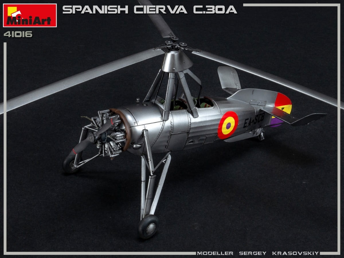 Zdjęcie dodatkowe produktu Spanish Cierva C.30a 1:35 MiniArt 41016