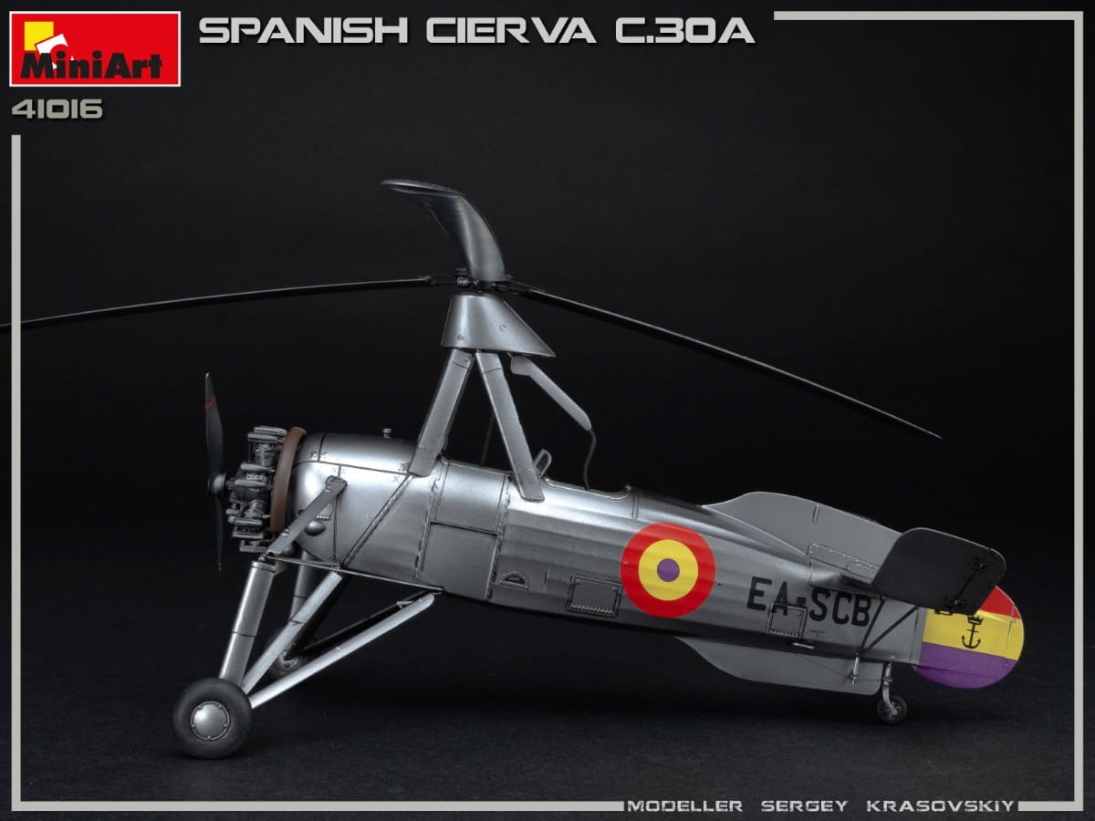 Zdjęcie dodatkowe produktu Spanish Cierva C.30a 1:35 MiniArt 41016