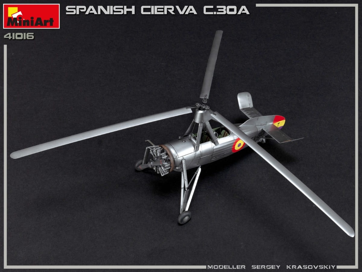Zdjęcie dodatkowe produktu Spanish Cierva C.30a 1:35 MiniArt 41016