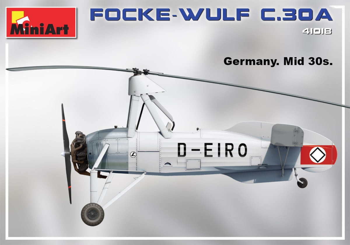 Zdjęcie dodatkowe produktu Focke-wulf Fw C.30a Heuschrecke. Late Prod 1:35 MiniArt 41018