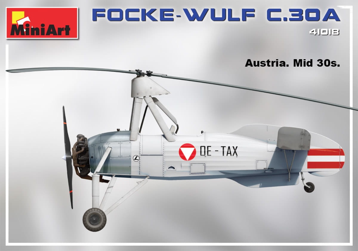 Zdjęcie dodatkowe produktu Focke-wulf Fw C.30a Heuschrecke. Late Prod 1:35 MiniArt 41018