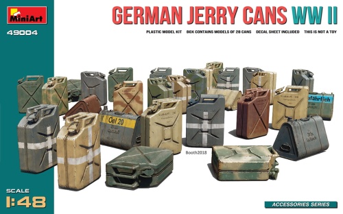 German Jerry Cans WW2 1:48 MiniArt 49004