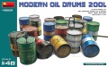 Zdjęcie główne produktu Modern Oil Drums 200l 1:35 MiniArt 49009