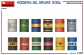Zdjęcie dodatkowe produktu Modern Oil Drums 200l 1:35 MiniArt 49009