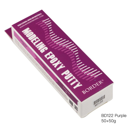 Modeling Epoxy Putty Purple (50g + 50g) Border Model BD0122