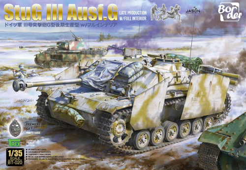 StuG III Ausf. G Late w/ Full Interior 1:35 Border Model BT020