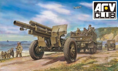 American M2A1 105mm Howitzer and Carriage M2 1:35 AFV Club 35160