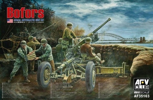 40mm Bofors AA Automatic Gun M1 1:35 AFV Club 35163