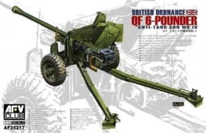 QF Mk.IV 6-Pdr British Anti-tank Gun (Late version) 1:35 AFV Club 35217
