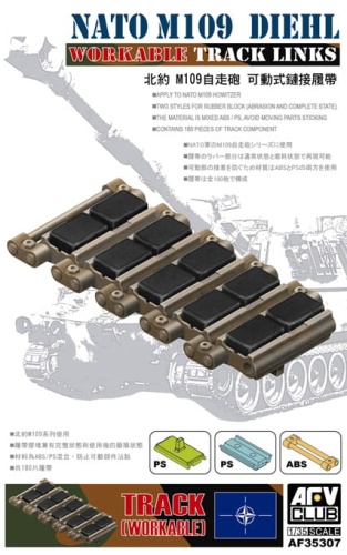 M109 DIEHL TRACKS (FOR NATO M109) 1:35 AFV Club AF35307