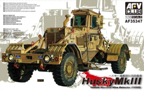 Husky Mk III Vehicle Mounted Mine Detector (VMMD) 1:35 AFV Club 35347