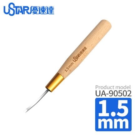 Zdjęcie główne produktu Nóż z płaskim ostrzem 1,5mm U-Star 90502