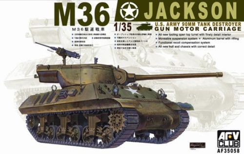 US M36 Jackson 1:35 AFV Club 35058