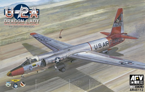 Lockheed U-2A Dragon Lady 1:48 AFV Club AR48112