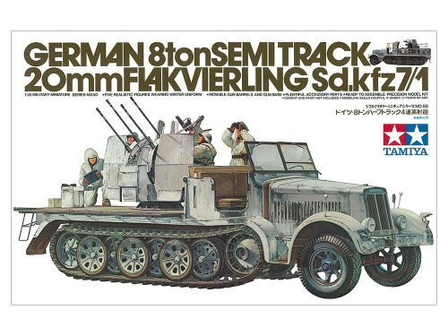 Sd.Kfz. 7/1 działo samobieżne 1:35 Tamiya 35050