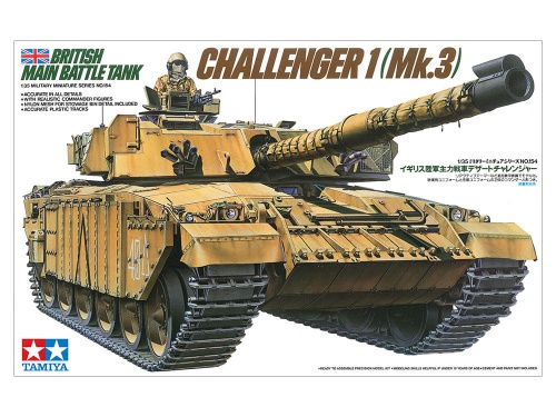 Challenger 1 (Mk.3) British Main Tank 1:35 Tamiya 35154