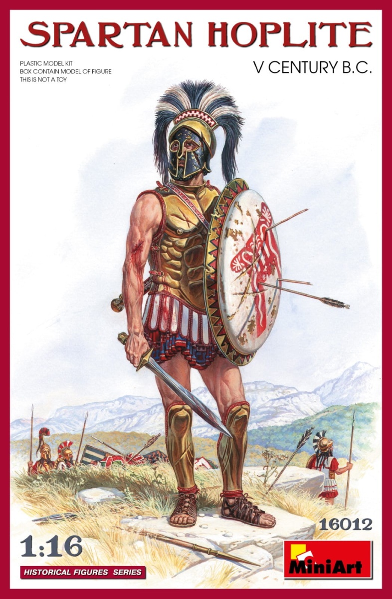 Zdjęcie główne produktu Spartan Hoplite V Century B.C. 1:16 MiniArt 16012