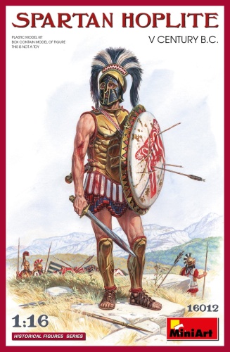 Spartan Hoplite V Century B.C. 1:16 MiniArt 16012