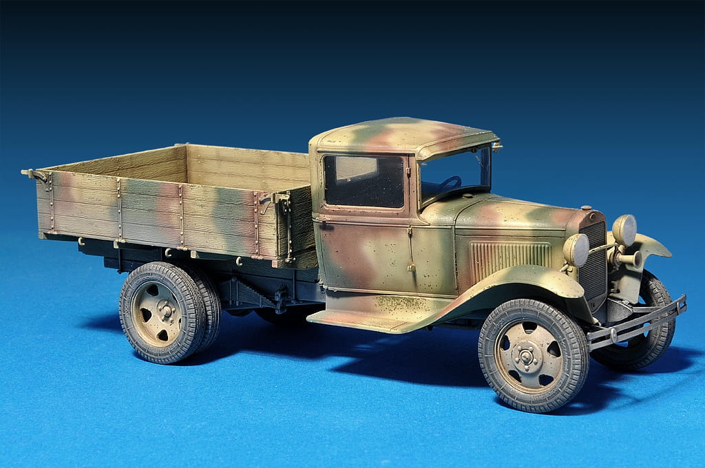 Zdjęcie dodatkowe produktu Gaz-aa Cargo Truck 1.5t Truck 1:35 MiniArt 35124