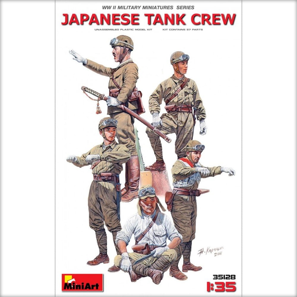 Zdjęcie główne produktu Japanese Tank Crew 1:35 MiniArt 35128