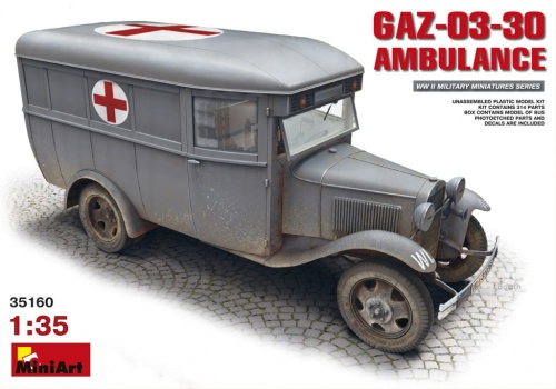 Gaz-03-30 Ambulance 1:35 MiniArt 35160
