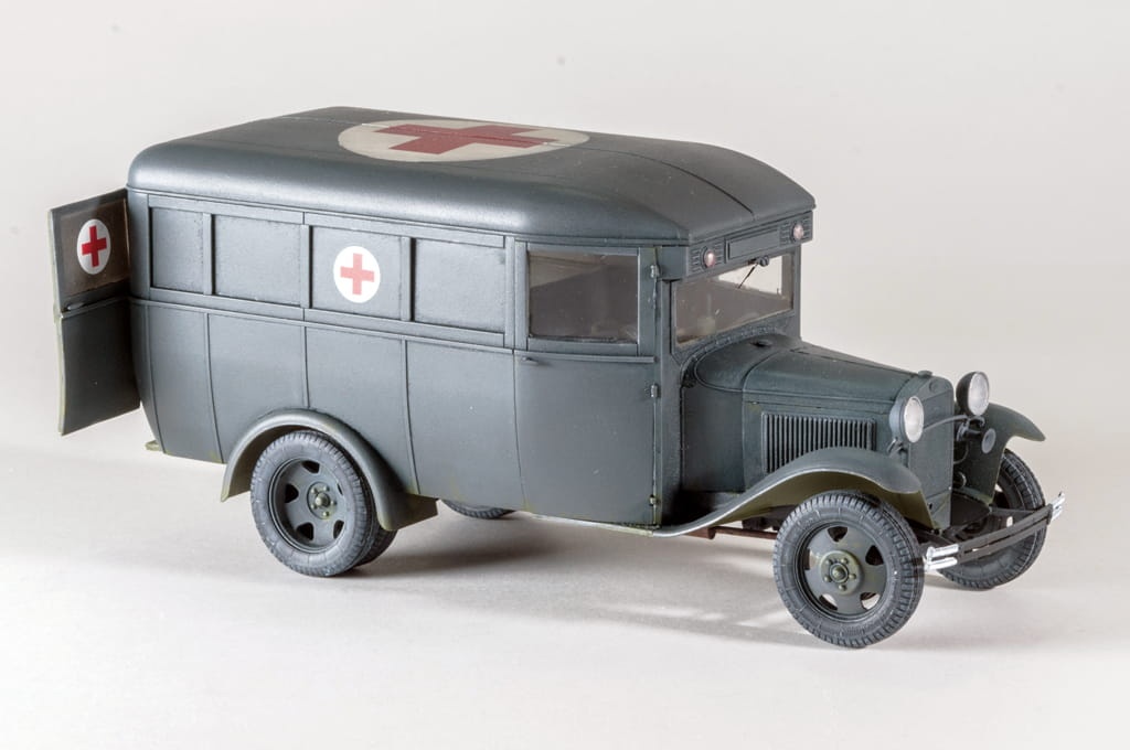 Zdjęcie dodatkowe produktu Gaz-03-30 Ambulance 1:35 MiniArt 35160