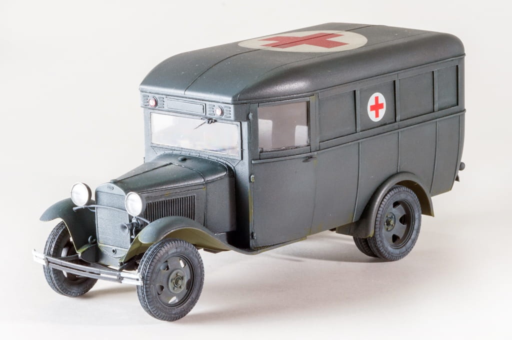 Zdjęcie dodatkowe produktu Gaz-03-30 Ambulance 1:35 MiniArt 35160