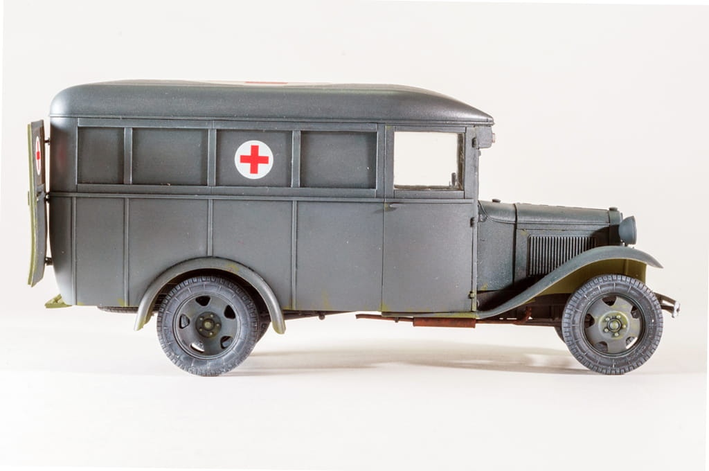 Zdjęcie dodatkowe produktu Gaz-03-30 Ambulance 1:35 MiniArt 35160