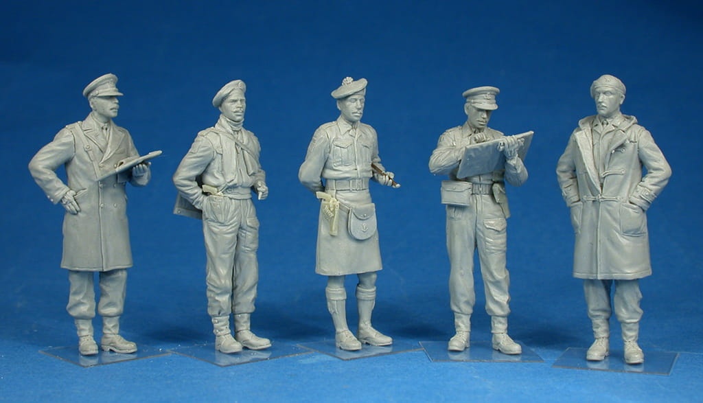 Zdjęcie dodatkowe produktu British Officers 1:35 MiniArt 35165