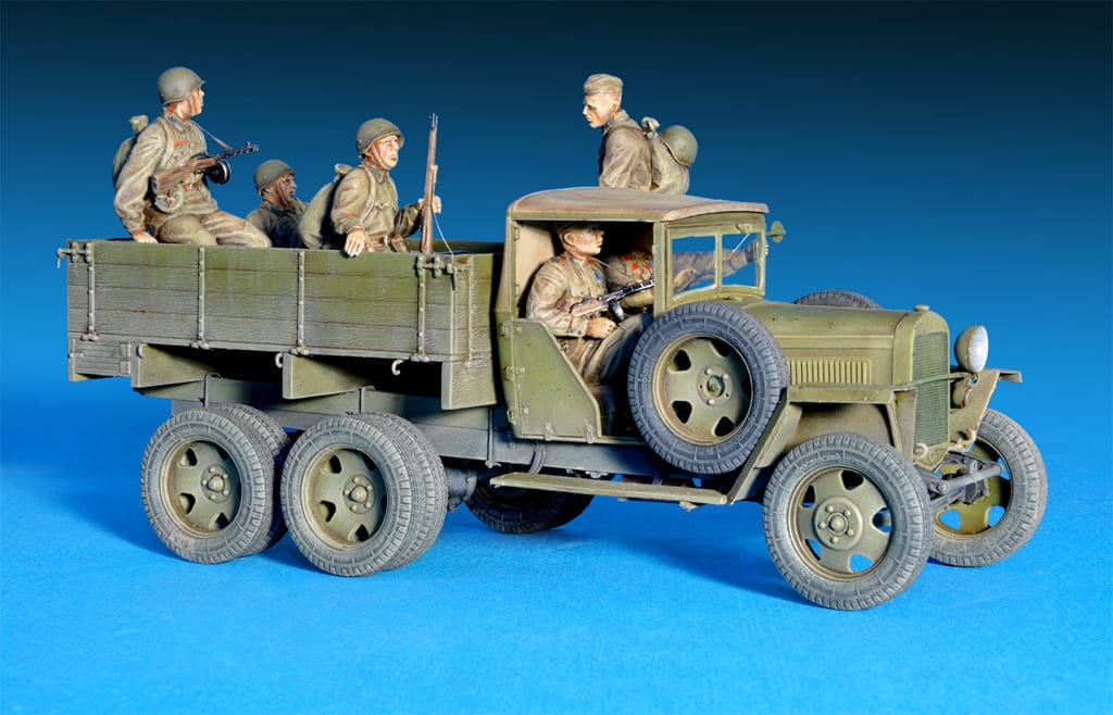Zdjęcie dodatkowe produktu Gaz-aaa Mod. 1941. Soviet Cargo Truck 1:35 MiniArt 35173