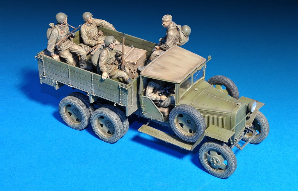 Zdjęcie dodatkowe produktu Gaz-aaa Mod. 1941. Soviet Cargo Truck 1:35 MiniArt 35173