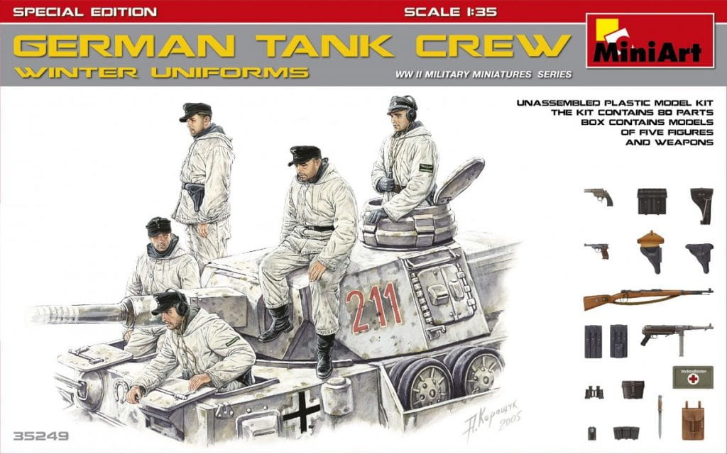 Zdjęcie główne produktu German Tank Crew (winter Uniforms) Special Edition 1:35 MiniArt 35249