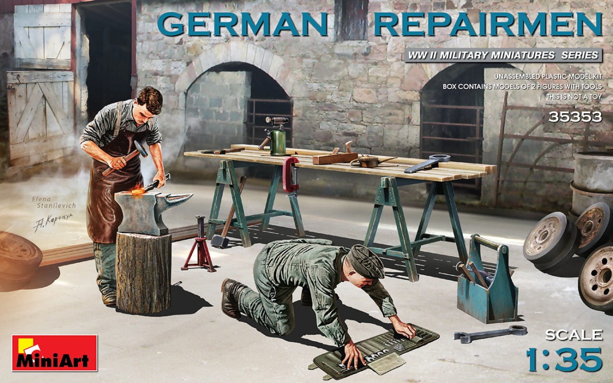 Zdjęcie główne produktu German Repairmen 1:35 MiniArt 35353