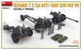 Zdjęcie dodatkowe produktu German 7.5cm Anti-tank Gun Pak 40. Early Prod 1:35 MiniArt 35394