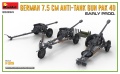 Zdjęcie dodatkowe produktu German 7.5cm Anti-tank Gun Pak 40. Early Prod 1:35 MiniArt 35394