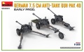 Zdjęcie dodatkowe produktu German 7.5cm Anti-tank Gun Pak 40. Early Prod 1:35 MiniArt 35394