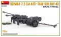 Zdjęcie dodatkowe produktu German 7.5cm Anti-tank Gun Pak 40. Early Prod 1:35 MiniArt 35394