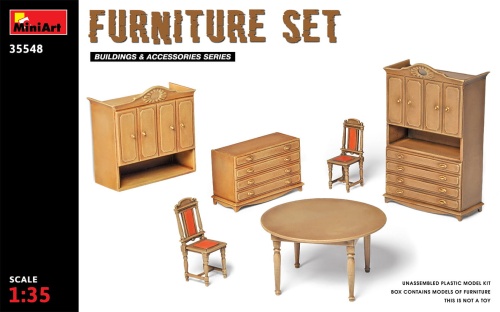 Furniture Set 1:35 MiniArt 35548