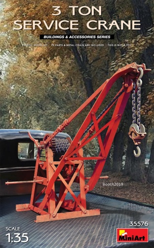 3 Ton Service Crane 1:35 MiniArt 35576