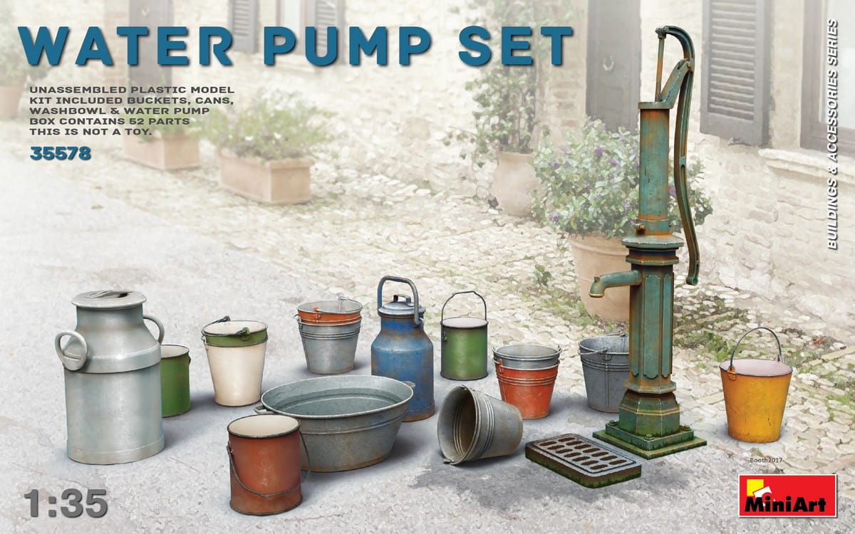 Zdjęcie główne produktu Water Pump Set 1:35 MiniArt 35578