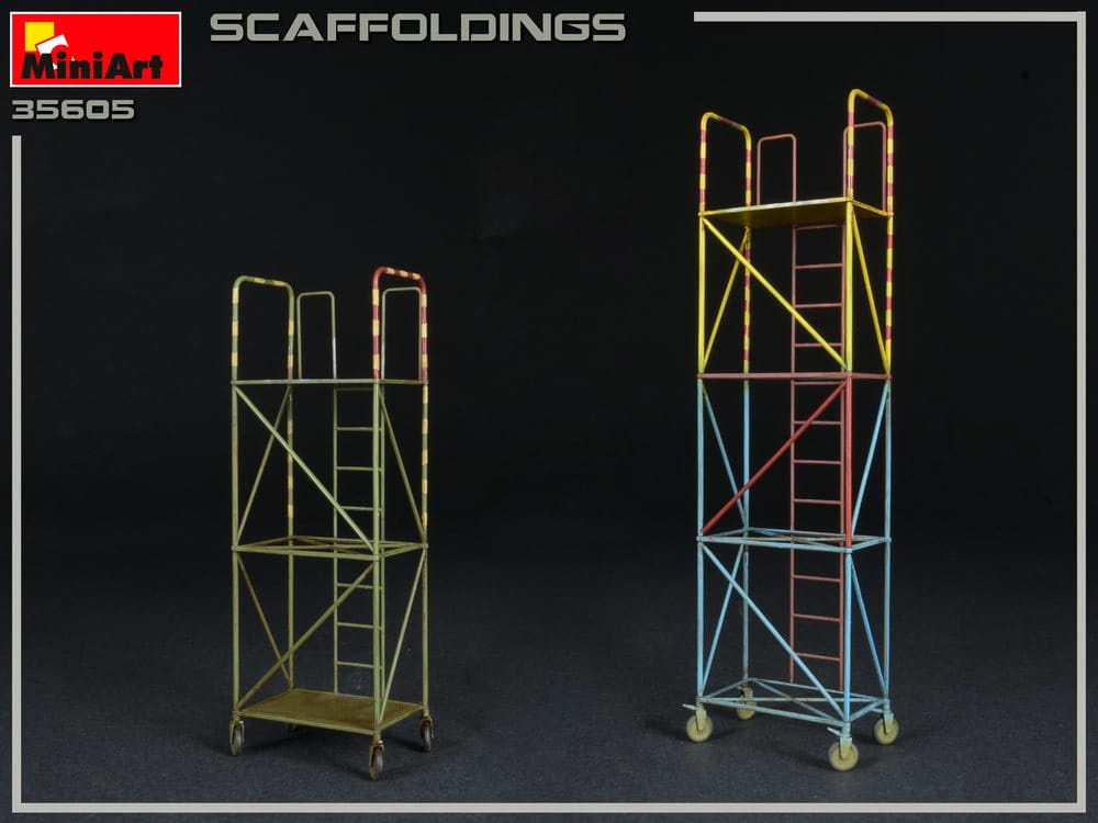 Zdjęcie dodatkowe produktu Scaffoldings 1:35 MiniArt 35605