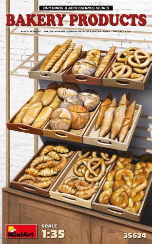 Bakery Products 1:35 MiniArt 35624
