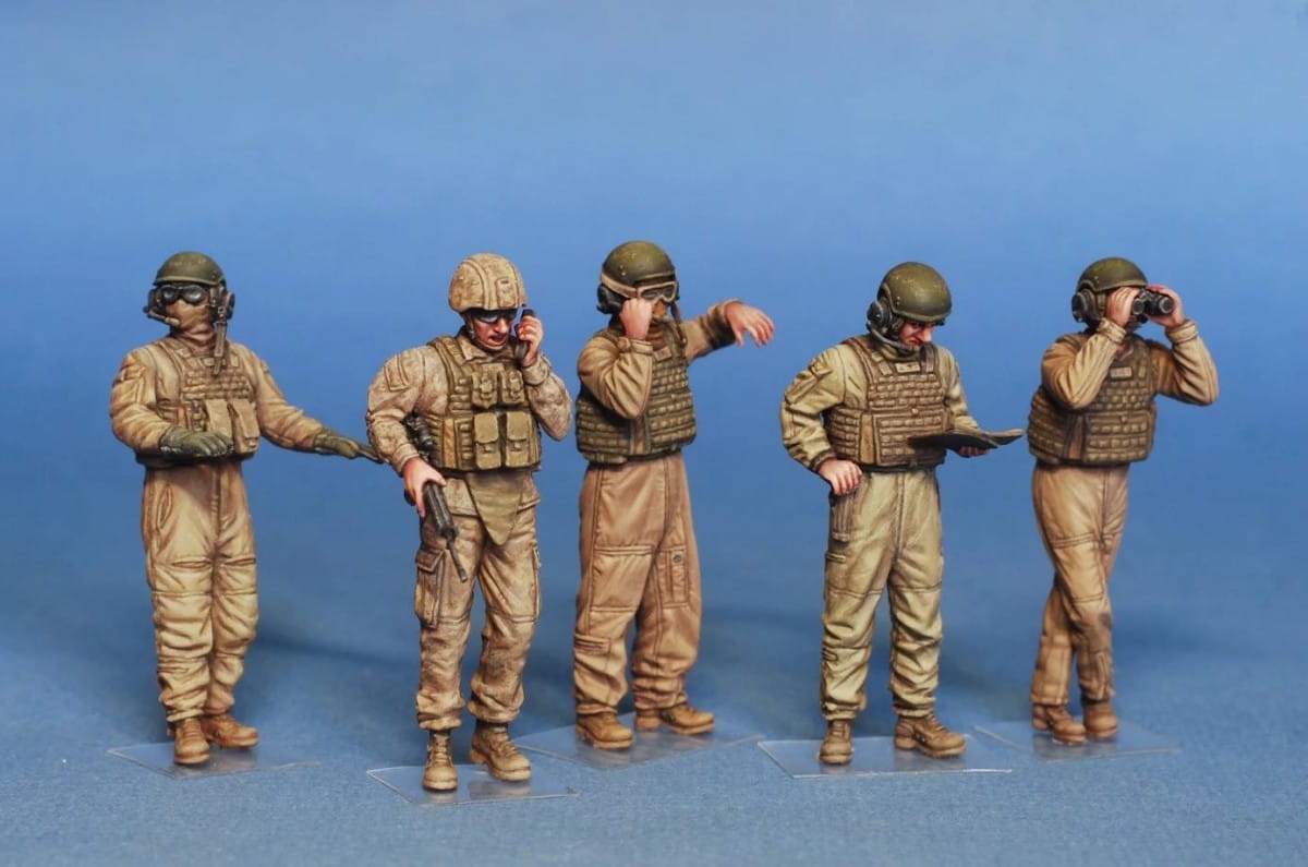 Zdjęcie dodatkowe produktu USMC Tank Crew 1:35 MiniArt 37008