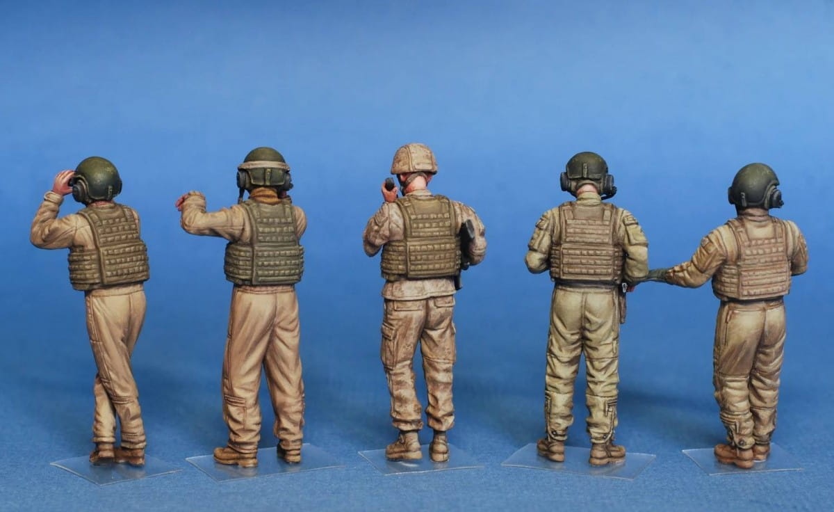 Zdjęcie dodatkowe produktu USMC Tank Crew 1:35 MiniArt 37008