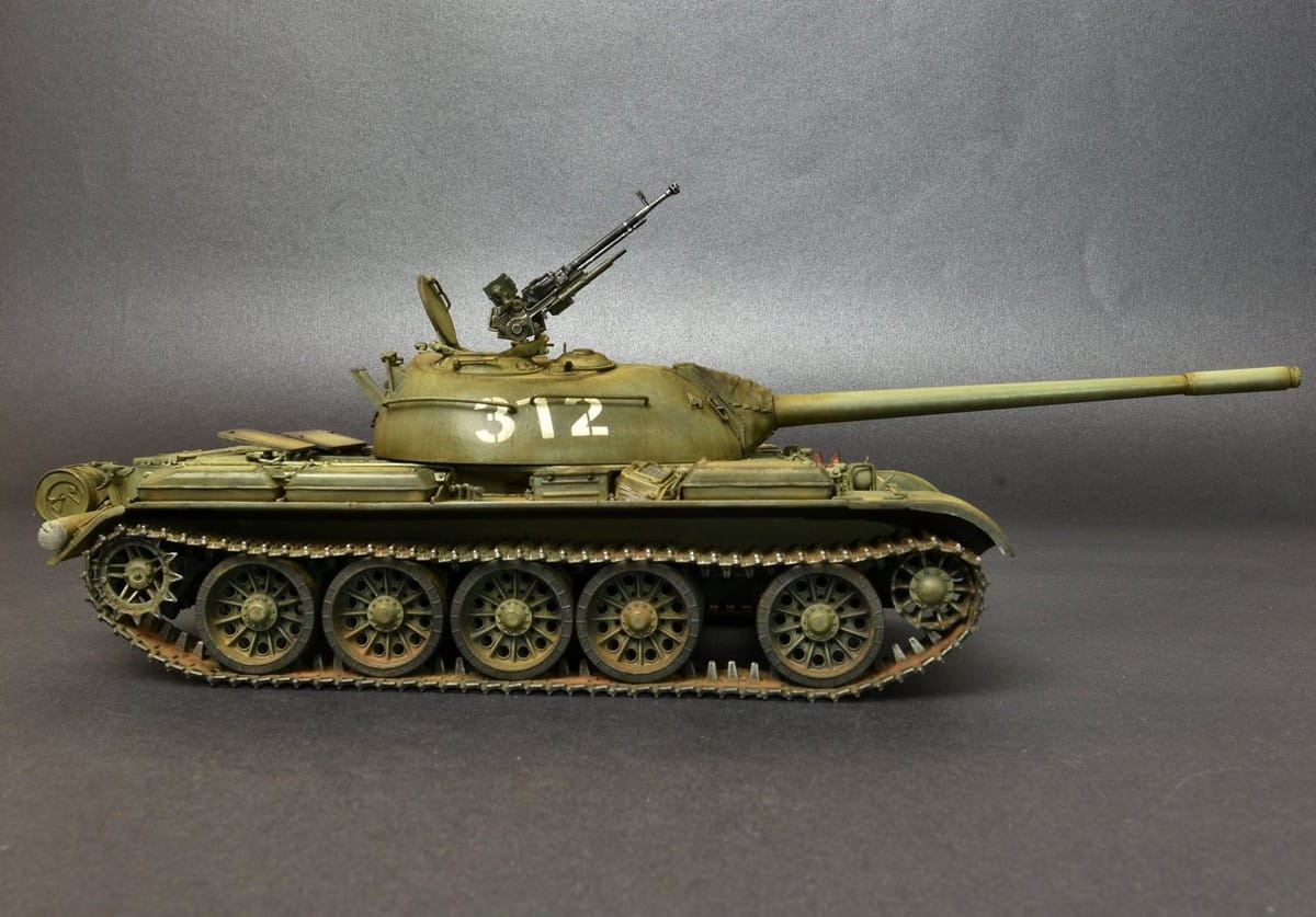 Zdjęcie dodatkowe produktu T-54A with Interior Kit 1:35 MiniArt 37009