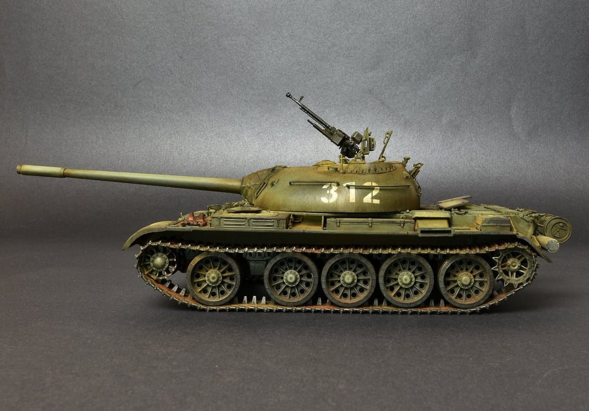 Zdjęcie dodatkowe produktu T-54A with Interior Kit 1:35 MiniArt 37009