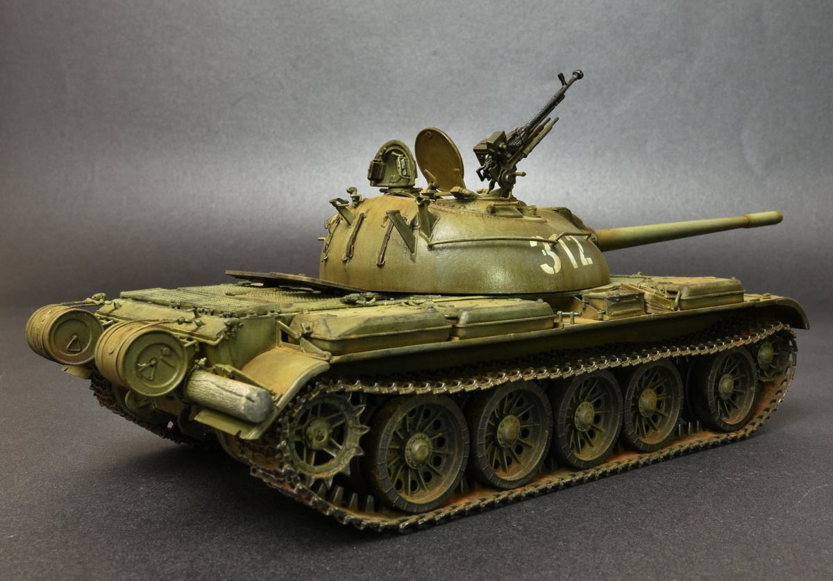 Zdjęcie dodatkowe produktu T-54A with Interior Kit 1:35 MiniArt 37009