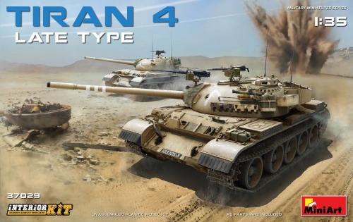 Tiran 4 Late Type. Interior Kit 1:35 MiniArt 37029