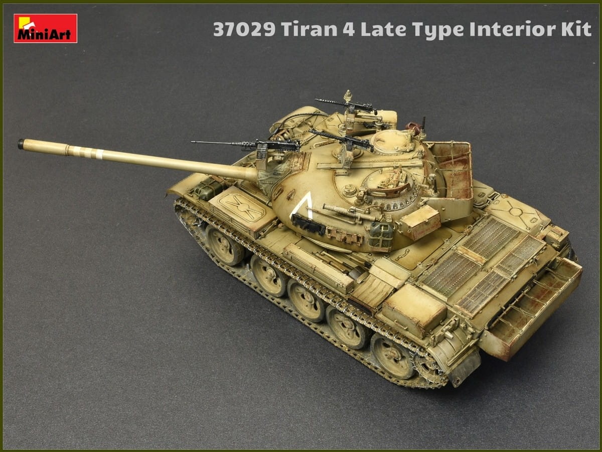 Zdjęcie dodatkowe produktu Tiran 4 Late Type. Interior Kit 1:35 MiniArt 37029