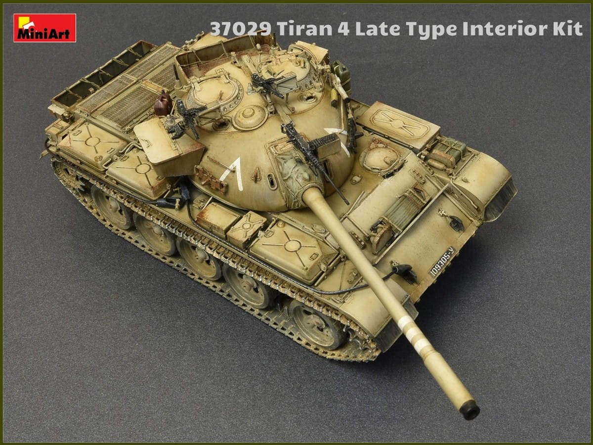 Zdjęcie dodatkowe produktu Tiran 4 Late Type. Interior Kit 1:35 MiniArt 37029